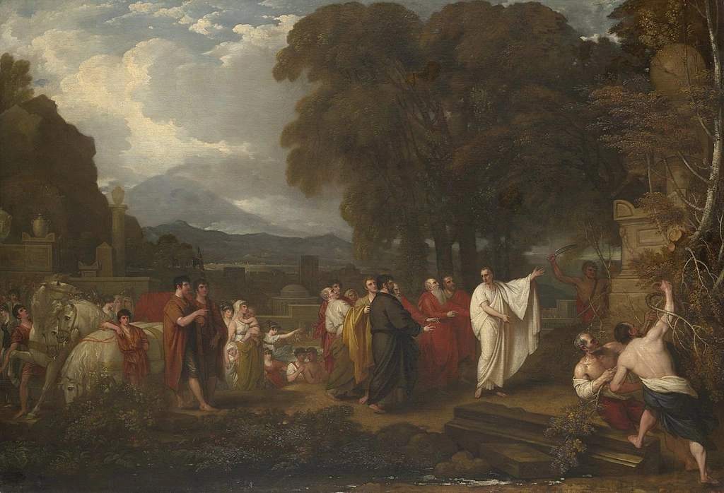 Cicerone scopre la tomba di Archimede - Yale University Art Gallery, New Haven
